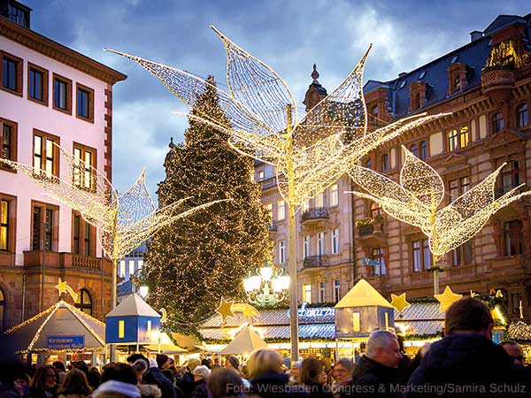 Sternschnuppenmarkt in Wiesbaden