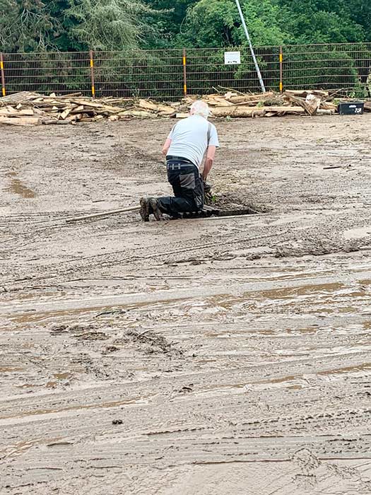 Sanierung nach Flut